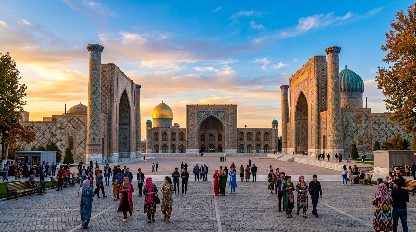 Uzbekistan Membuka Diri Lebih Luas: Platform Pariwisata Digital Terbaru & Status Bebas Visa Menarik Minat Traveler Indonesia