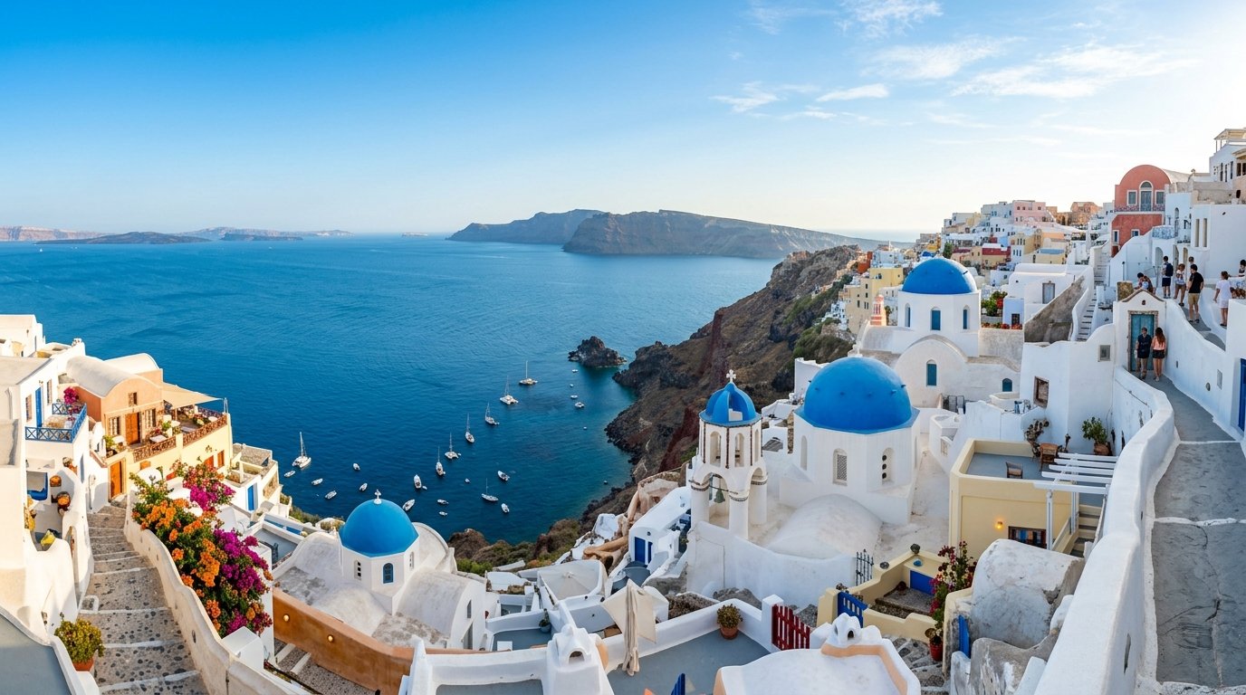 Yunani Perketat Kebijakan Pariwisata di Destinasi Populer: Santorini Batasi Turis Kapal Pesiar, Tarif Masuk Situs Sejarah Berubah